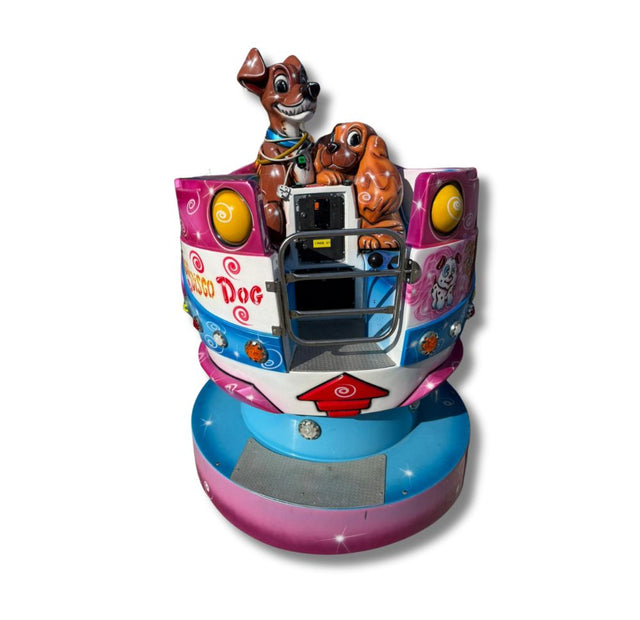 Used Lady and the Tramp Kiddie Ride - Taga-Disco Dog by Ital-Resina