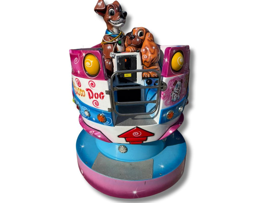 Used Lady and the Tramp Kiddie Ride - Taga-Disco Dog by Ital-Resina