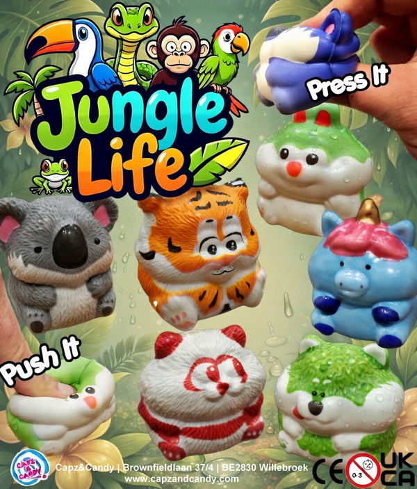 Jungle Life 68mm (x300) Novelty Vending Capsules