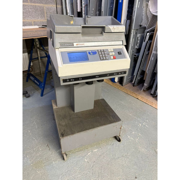Used Cummins Jetsort 4802 coin sorter (020724)