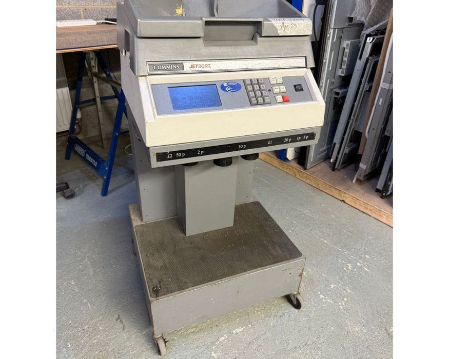 Used Cummins Jetsort 4802 coin sorter (020724)