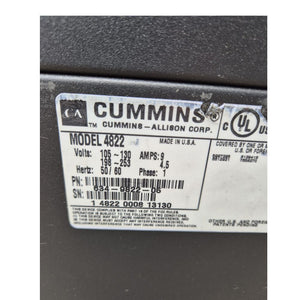 Used Cummins Jetsort 4822 