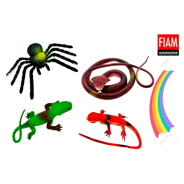 Jungle Reptiles (x100) 100mm Prize Capsules