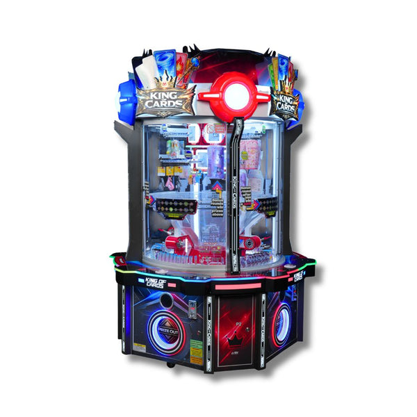 UNIS King of Cards -4 Player Arcade Experience with Trading Cards