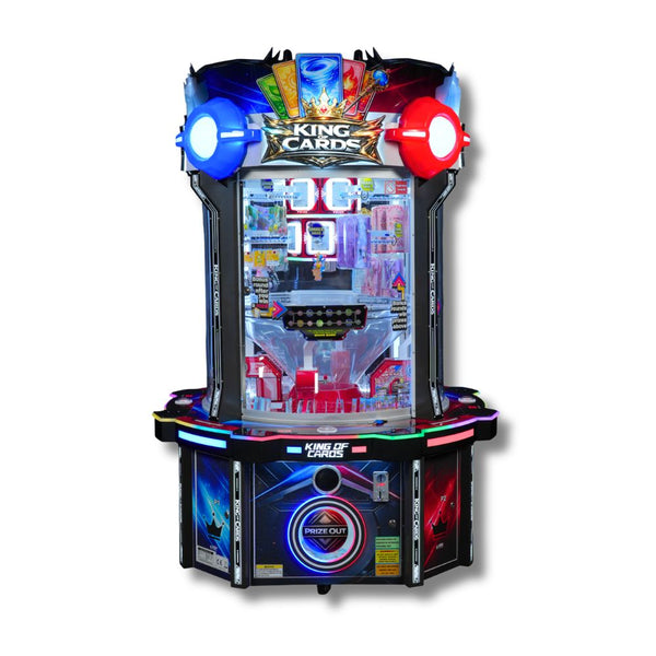 UNIS King of Cards -4 Player Arcade Experience with Trading Cards