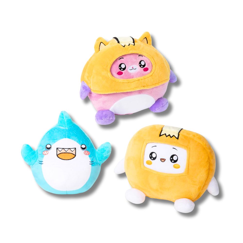 Lankybox Plush 20 cm S2  Size 2 Assorted Plush (x6)