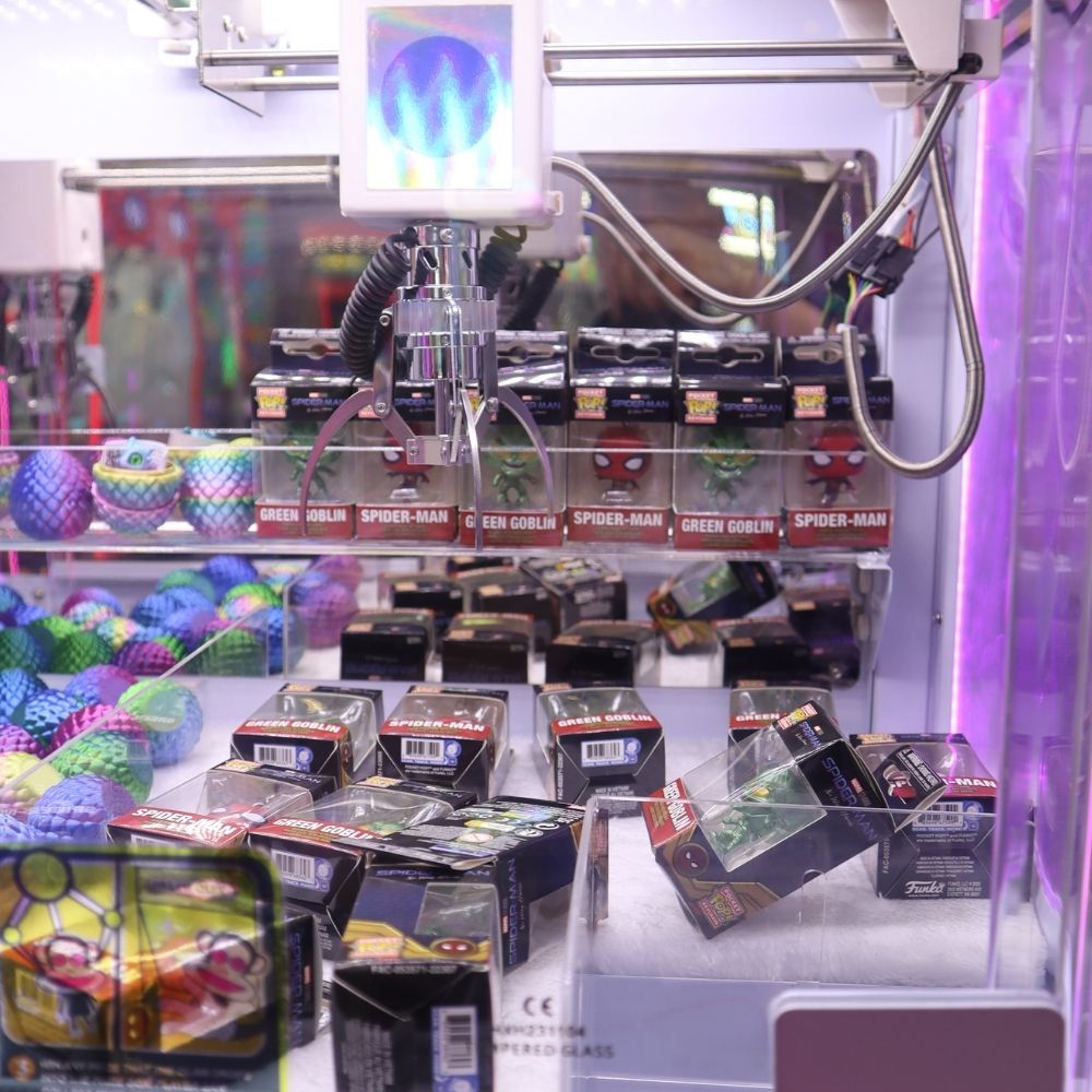 Maxx Grab Eco Stack - 4 Player Compact Crane Grabber Claw Machine