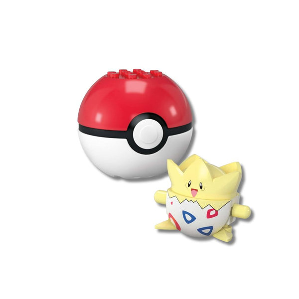 Pokémon MEGA Action Figure Building Toys Set, Poké Ball - 6 designs (x6)