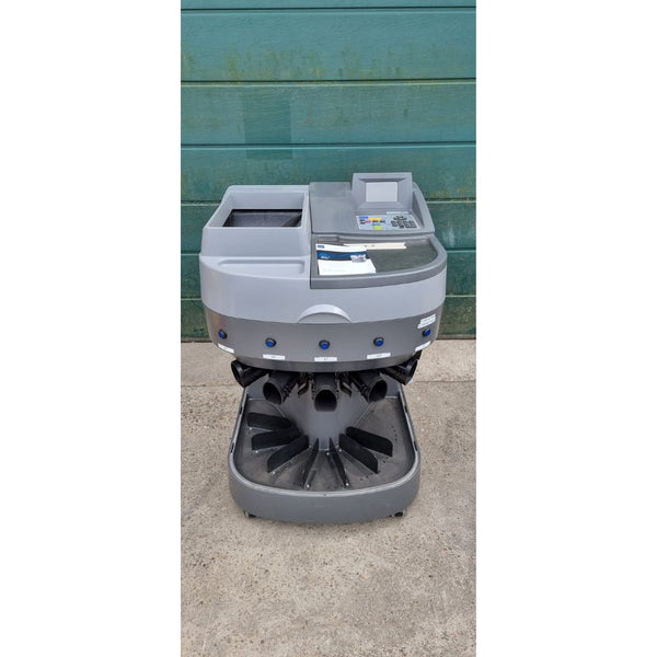 Used Mach 9E Coin Sorter and Counter with Conveyer