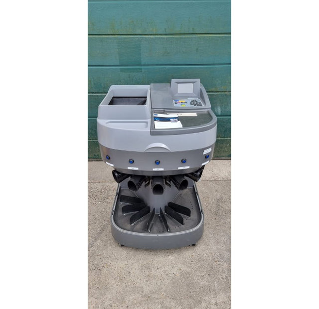 Used Mach 9E Coin Sorter and Counter with Conveyer