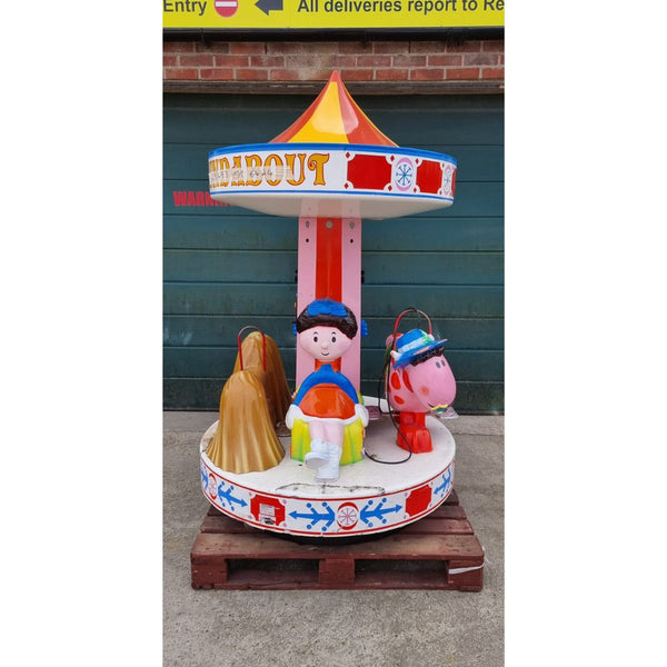 Used Magic Roundabout Carousel Kiddie Ride – Maxx Grab
