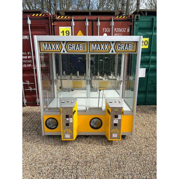 Used Maxx Grab Evolution Double 2 Player - Crane Grabber Claw Machine
