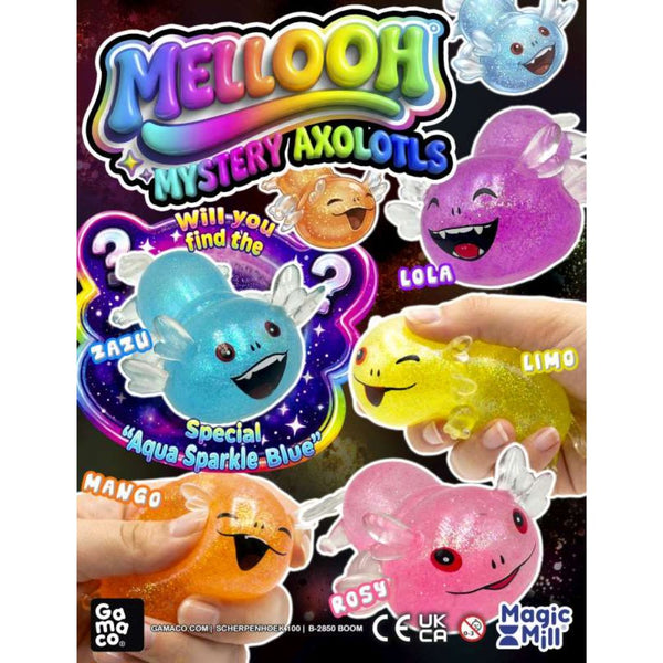 Mellooh Mystery Axolotl 50mm (x500) Vending Capsules