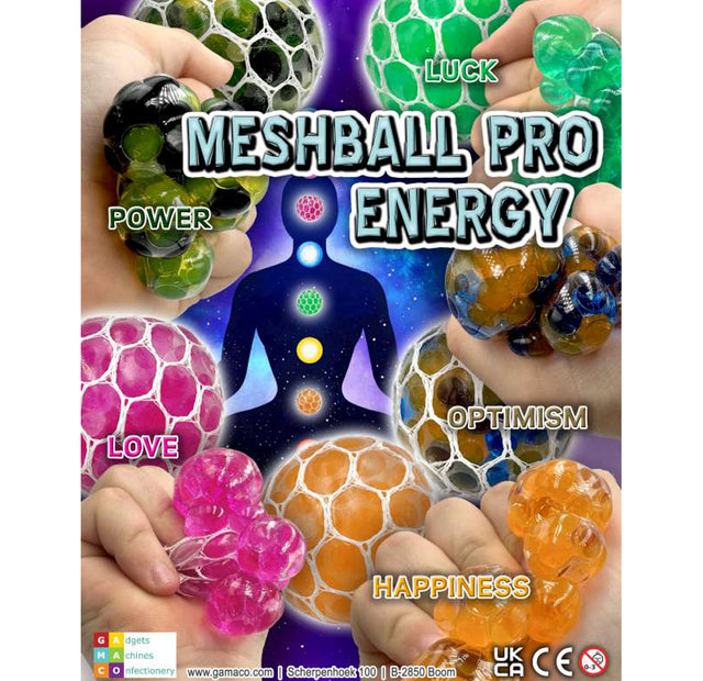 Meshball Pro Energy 55mm (x400) 55mm Vending Prize Capsules