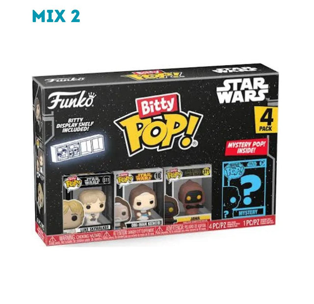 Funko Bitty POP! Mix 2-  4 Window Pack of Officially licensed merchandise  (x48)