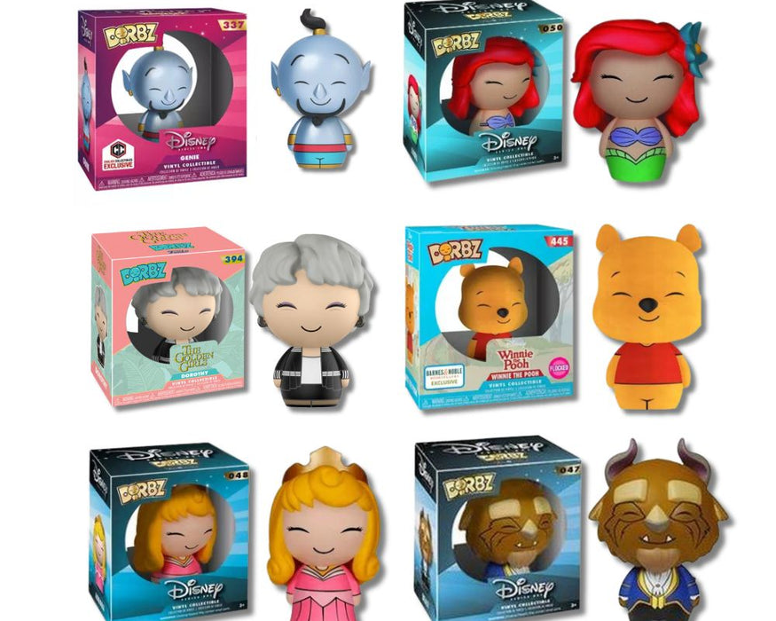 Funko  Dorbz- Mix 8 Vinyl Figures (x6)