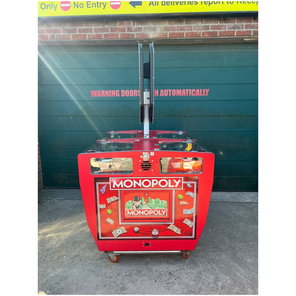 Used Monopoly 4 Player Pusher
