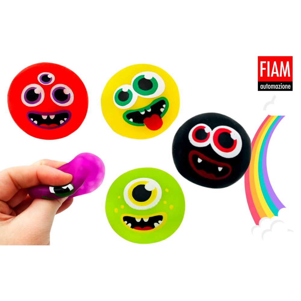 Monster Ball Play & Squeeze (400) 55mm Prize Capsule