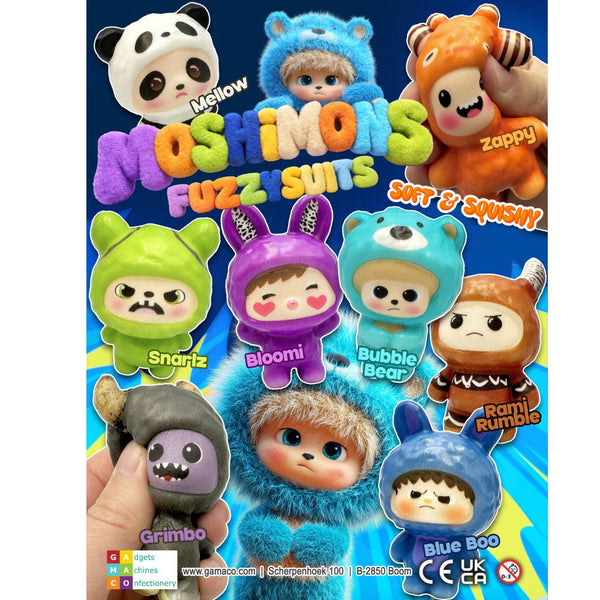 Soft & Squishy Moshimons