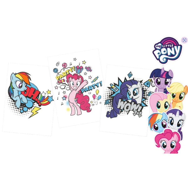 My Little Pony Tattoos (x300) - Flat Pack Vending Tattoos