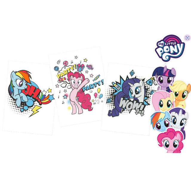 My Little Pony Tattoos (x300) - Flat Pack Vending Tattoos