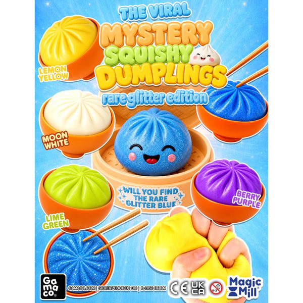 Mystery Squishy Dumplings glitter edition