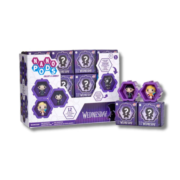 Nano Pods - Wednesday Connectable Blind Box Assorted (x24)