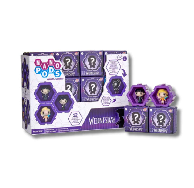 Nano Pods - Wednesday Connectable Blind Box Assorted (x24) – Maxx Grab