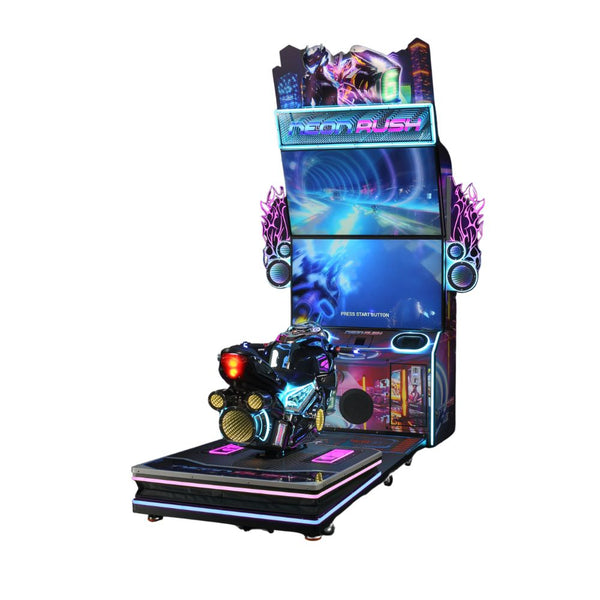 UNIS Neon Rush - Futuristic Arcade Racing Game