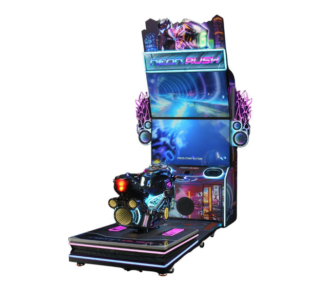 UNIS Neon Rush - Futuristic Arcade Racing Game