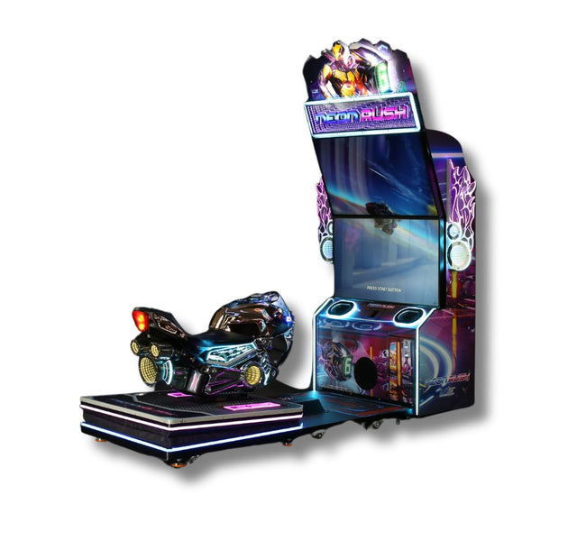 UNIS Neon Rush - Futuristic Arcade Racing Game