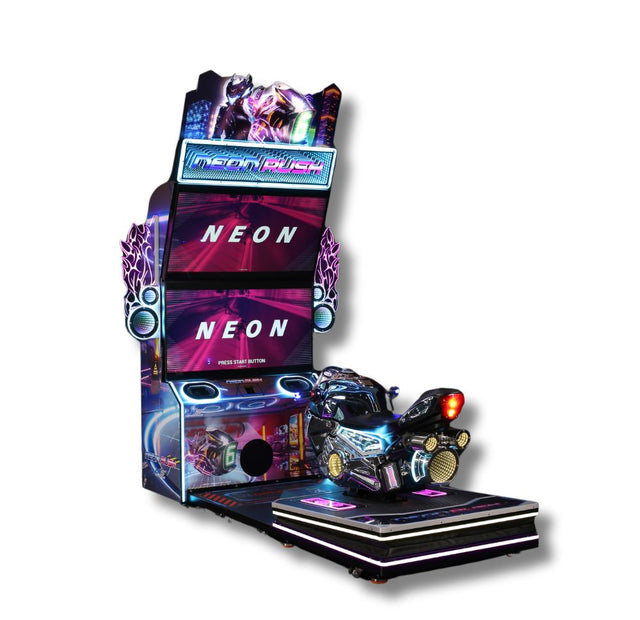 UNIS Neon Rush - Futuristic Arcade Racing Game