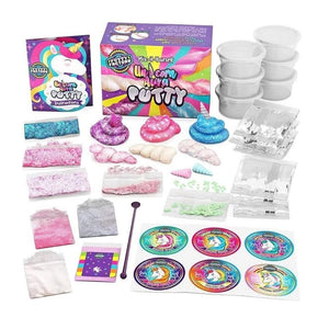 Original Stationery - Unicorn Putty Mystical Glow in the Dark with Glitter Charms & Stickers