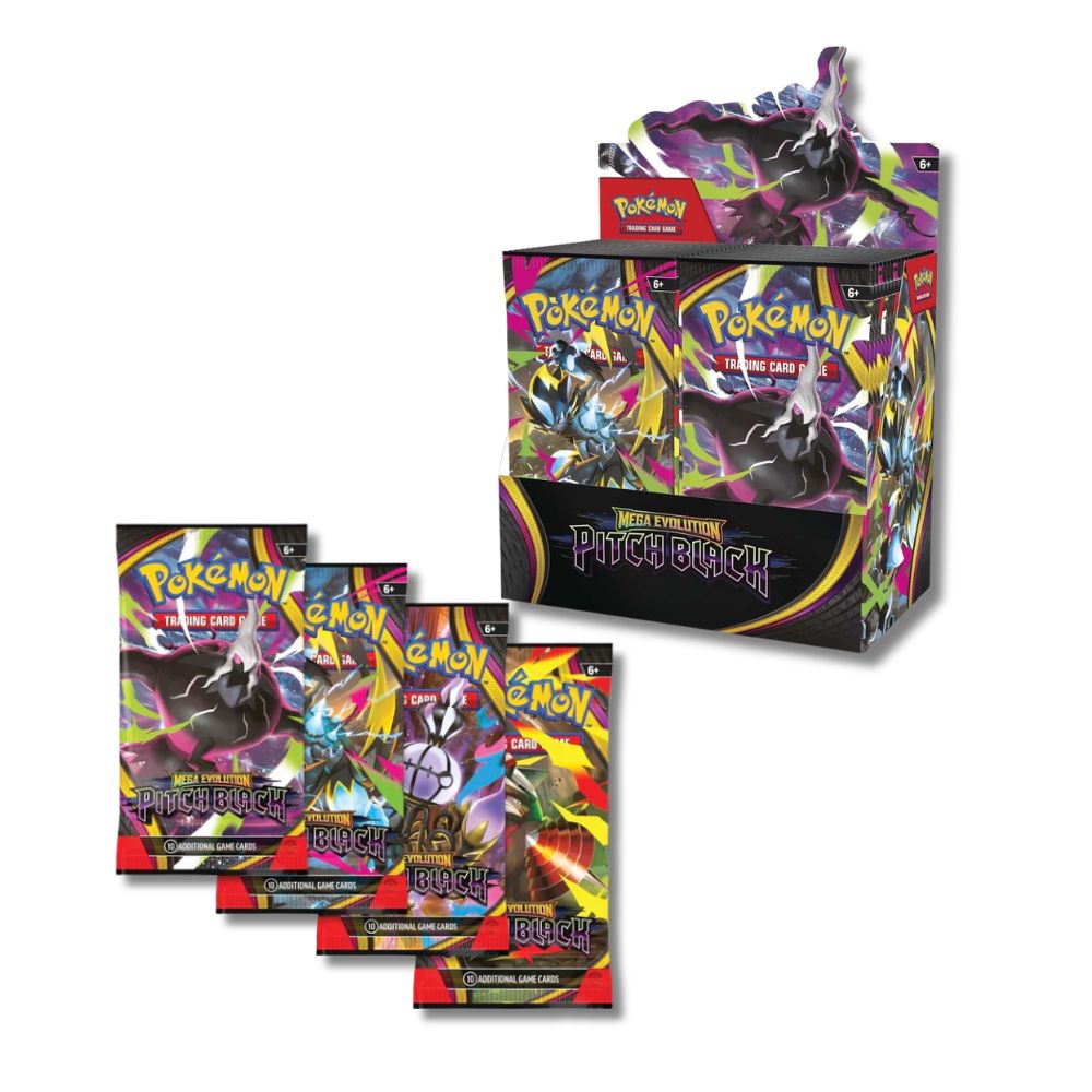 Official Pokemon Mega Evolution Pitch Black