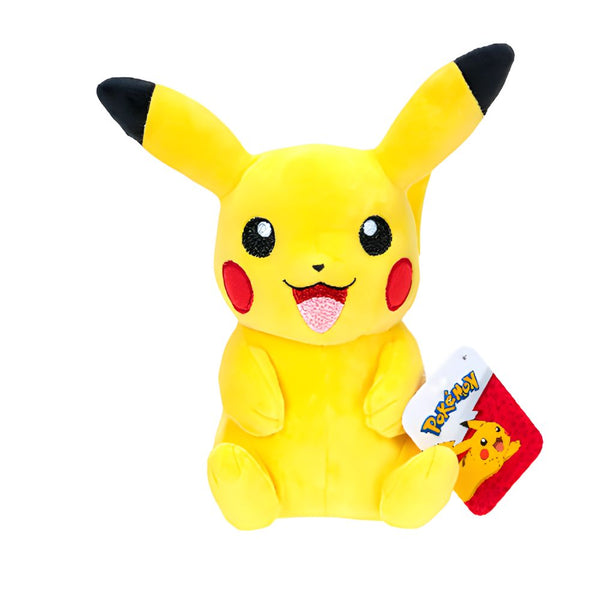 Pokemon Pikachu PKW3457 - 8 inch Size 2/3 Licensed Prize Plush Toy (x6)