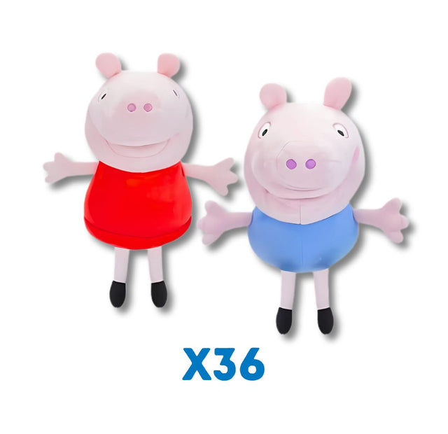 Peppa Pig Plush Puppets 12 inch with Sound - Size 3 (x36)