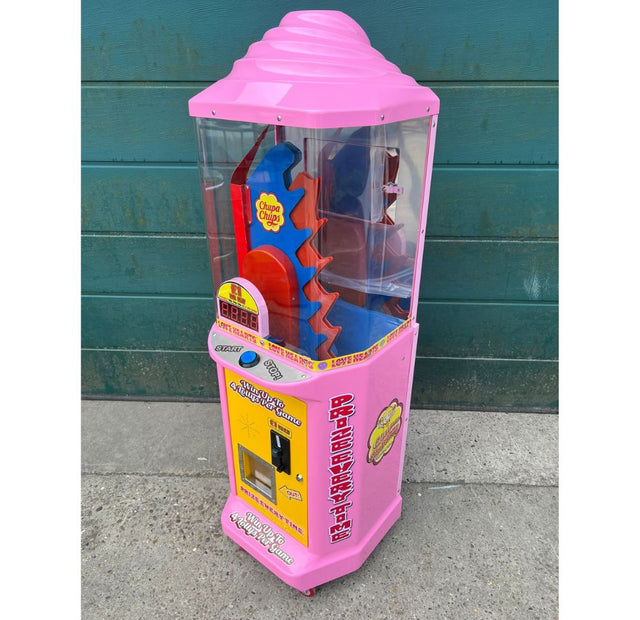 Used Chupa Chups Stairway prize every time vending machine in pink