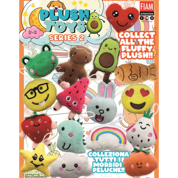 Plush Toy (x100) 100mm Vending Prize Capsules