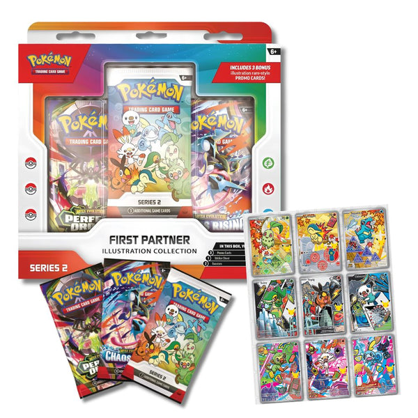 Official Pokemon TCG - First Partners Illustration Collection - Series 2 (x6)