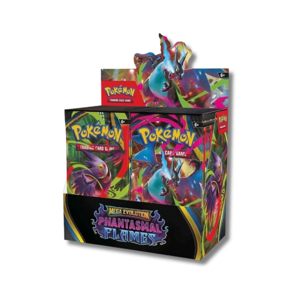 Official Pokémon Mega Evolution Phantasmal Flames TCG - 36 Packs - 