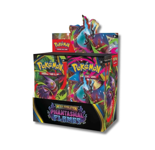 Official Pokémon Mega Evolution Phantasmal Flames TCG - 36 Packs - 