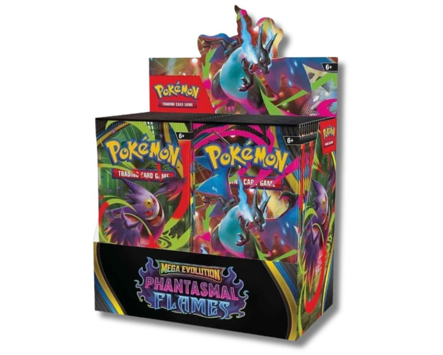 Official Pokémon Mega Evolution Phantasmal Flames TCG - 36 Packs - 