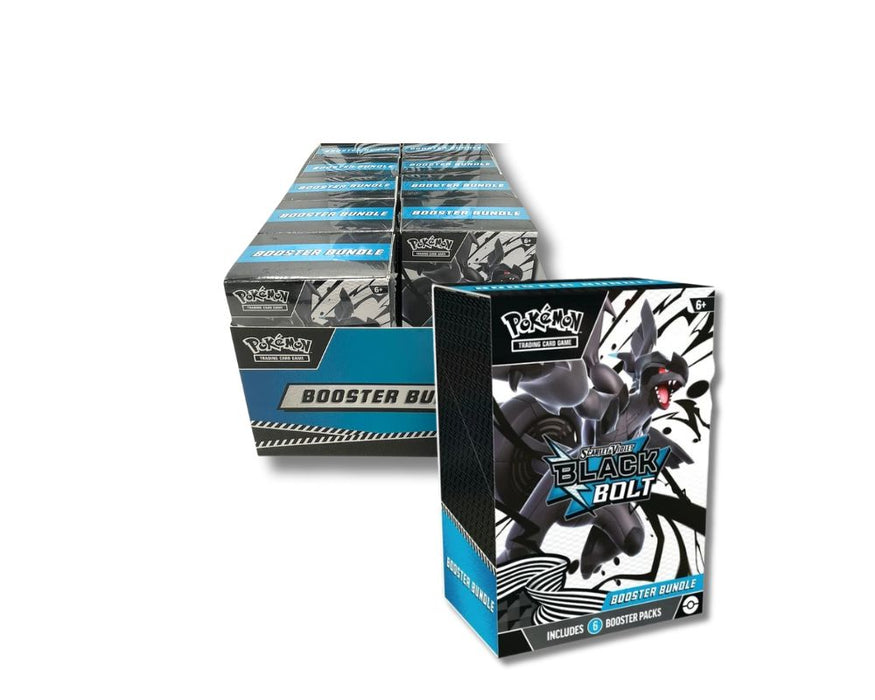 Official Pokemon TCG  Scarlet & Violet 10.5  - Black Bolt Booster Bundle (x10 packs)