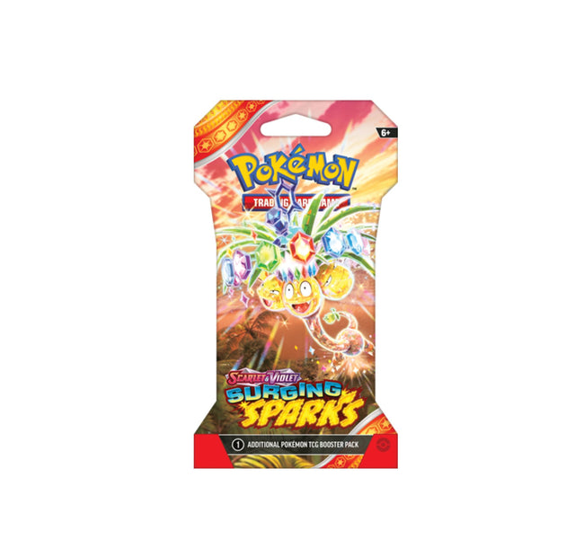 Pokemon Cards Hanging Display Trading Cards Surging Sparks (x24)