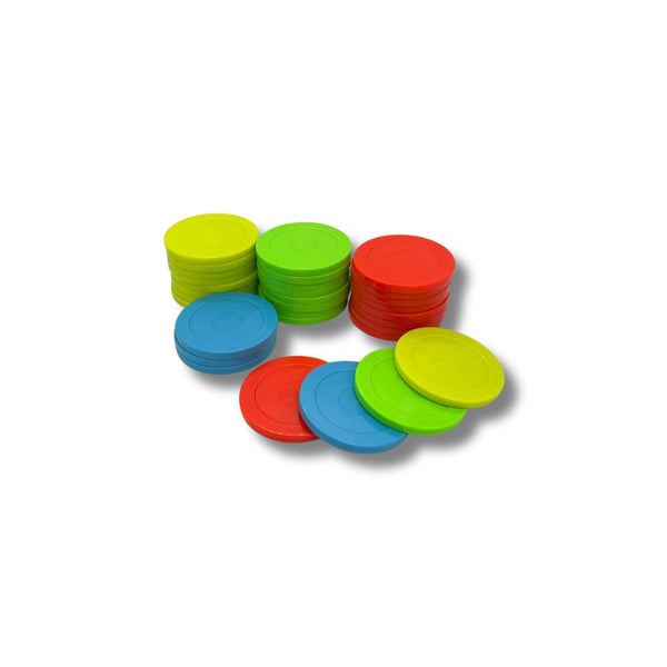 Set of Air Hockey Pucks for UNIS Power Puck Fever and Emoji Power Puck