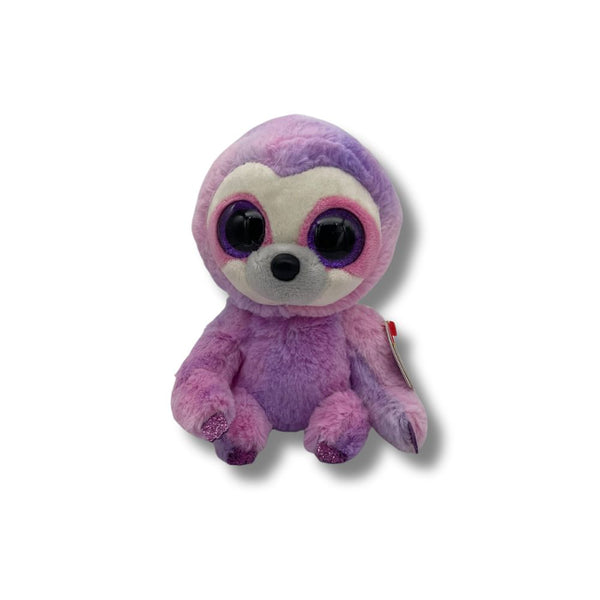 TY Beanie Purple Sloth Plush Toy Size 2 (x24)