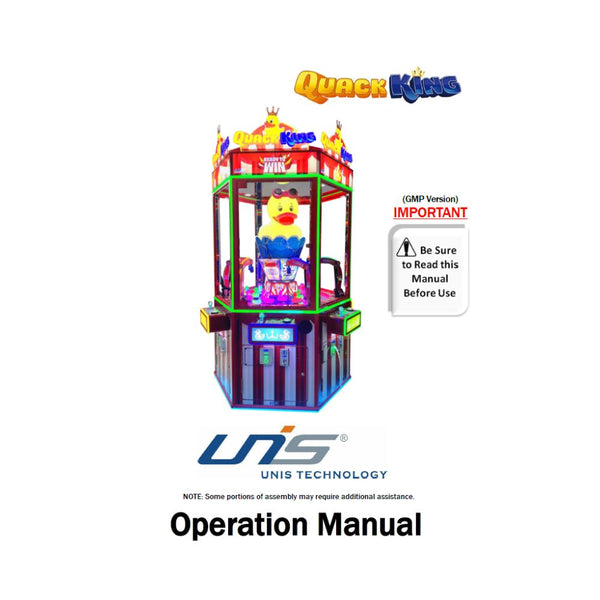 UNIS Quack King 6 Player - UNIS Digital Manual PDF