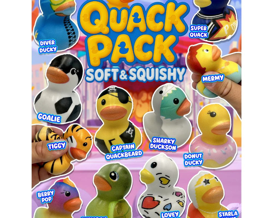 Quack Pack Soft & Squishy (x500) 50mm Prize Vending Capsules