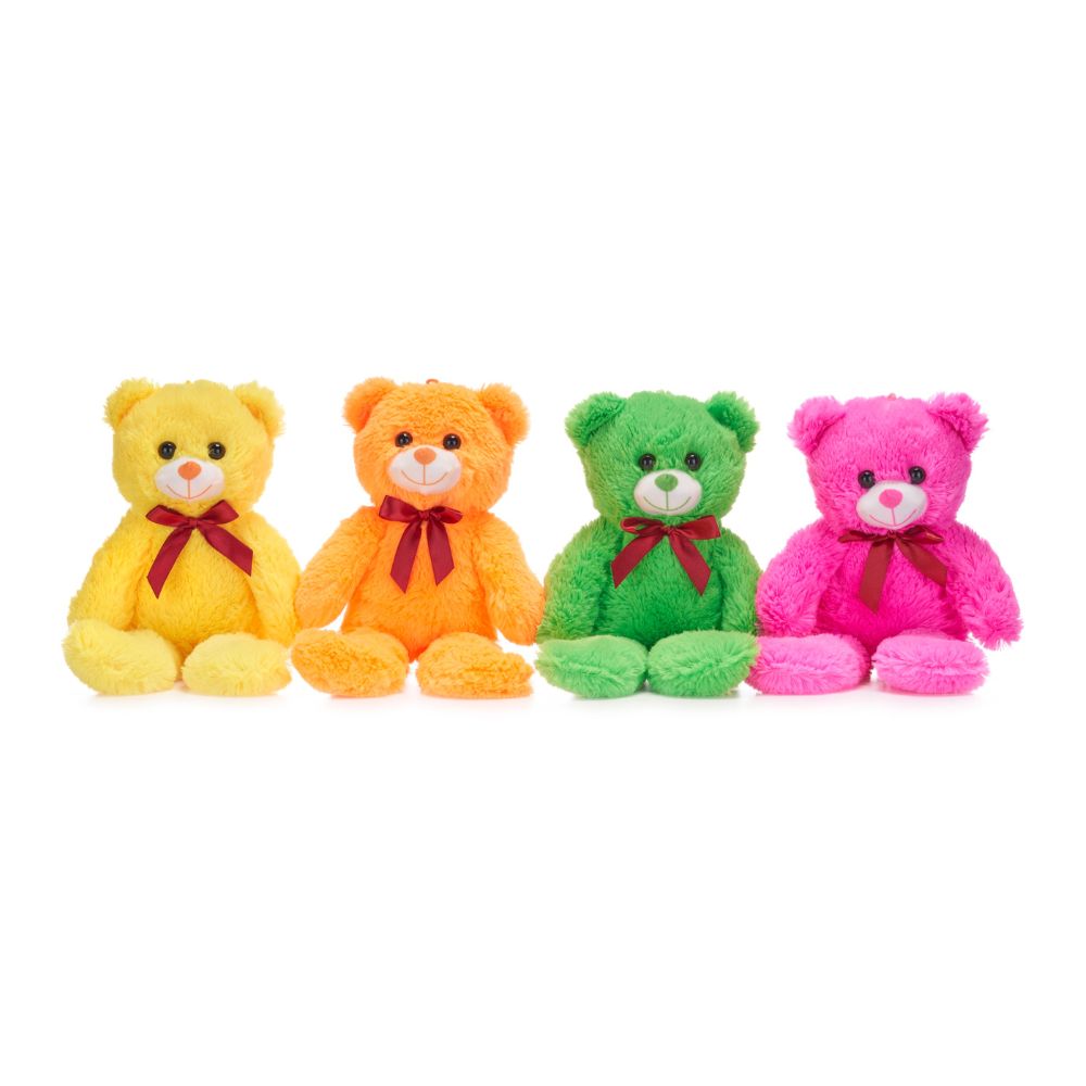Bears with Ribbons 32cm size 3 Plush (x84)
