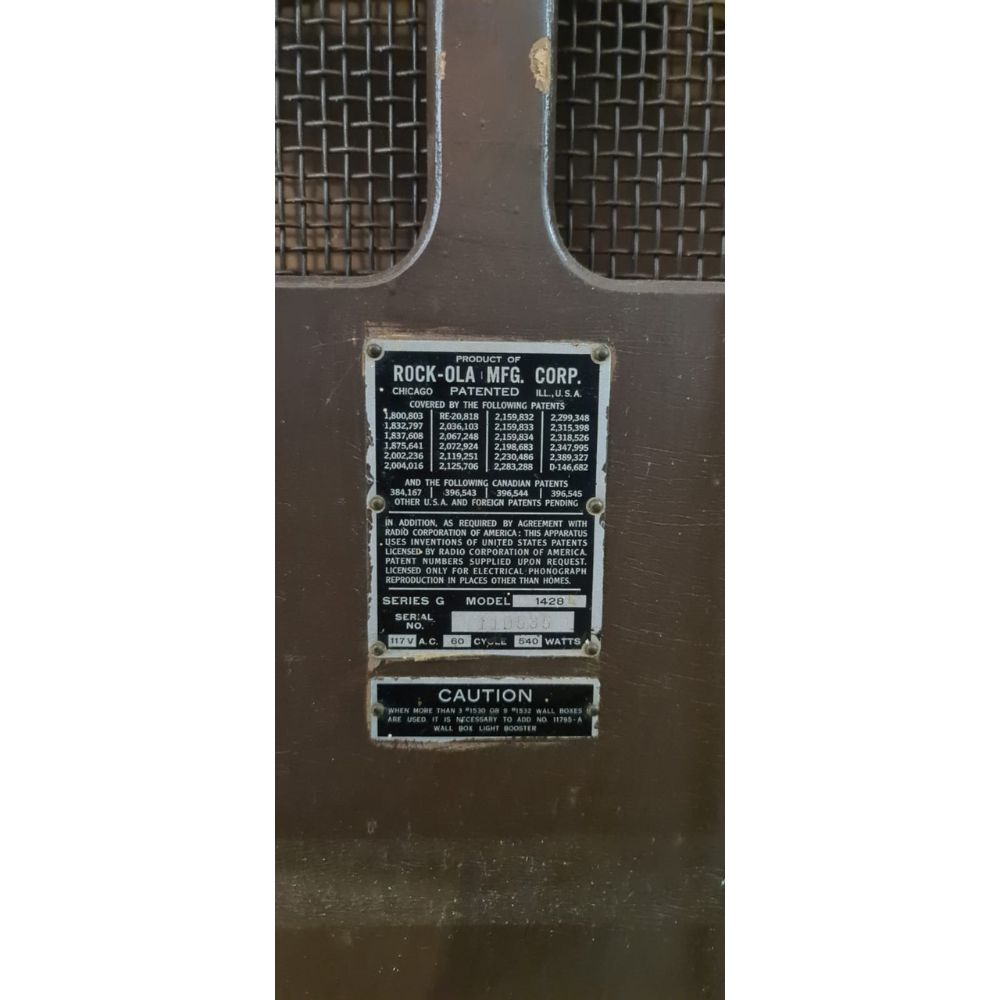 Rock-Ola 1428 'Magic Glo' Jukebox - Retro